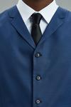 Burton 1904 Tailored Fit Blue Single Breasted Suit Waistcoat thumbnail 6