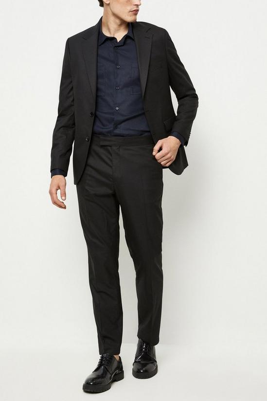 Burton 1904 Slim Fit Black Suit Jacket 1