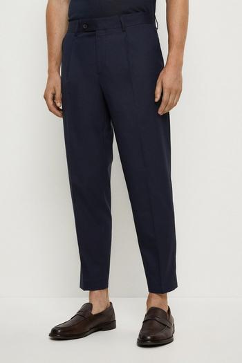 Related Product Tapered Fit Navy 1904 Suit Trousers