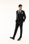 Burton Slim Fit Black Suit Trousers thumbnail 3