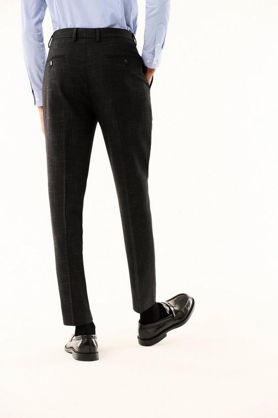 Burton Slim Fit Black Suit Trousers 4