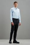Burton Slim Grey Highlight Check Suit Trousers thumbnail 1