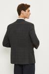 Burton Slim Fit Grey Highlight Check Suit Jacket thumbnail 3
