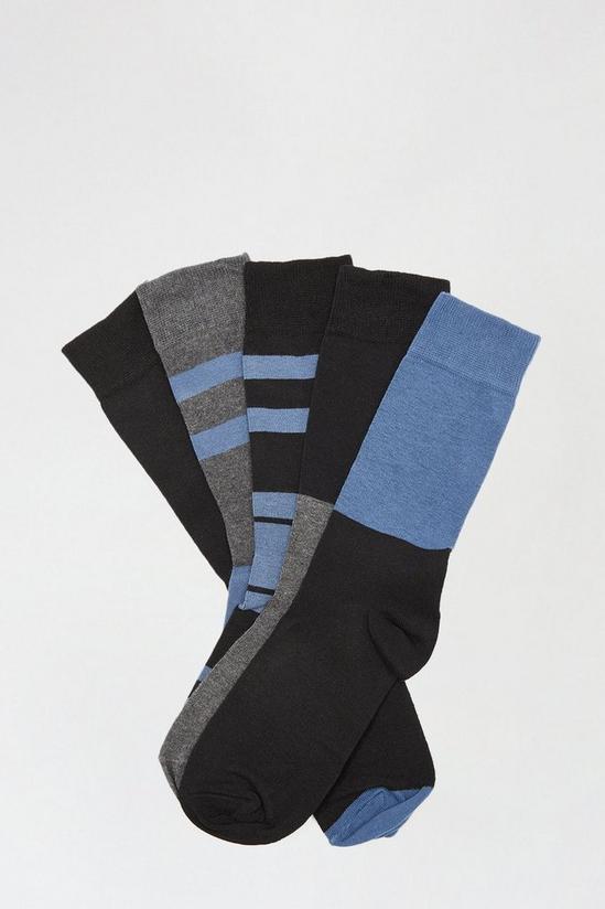 Burton 10 Pack Block Stripe Socks 2