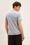 Burton Slim Fit Stripe Colour block T-shirt thumbnail 3