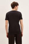 Burton Slim Fit Black Varied Stripe Block T-shirt thumbnail 3