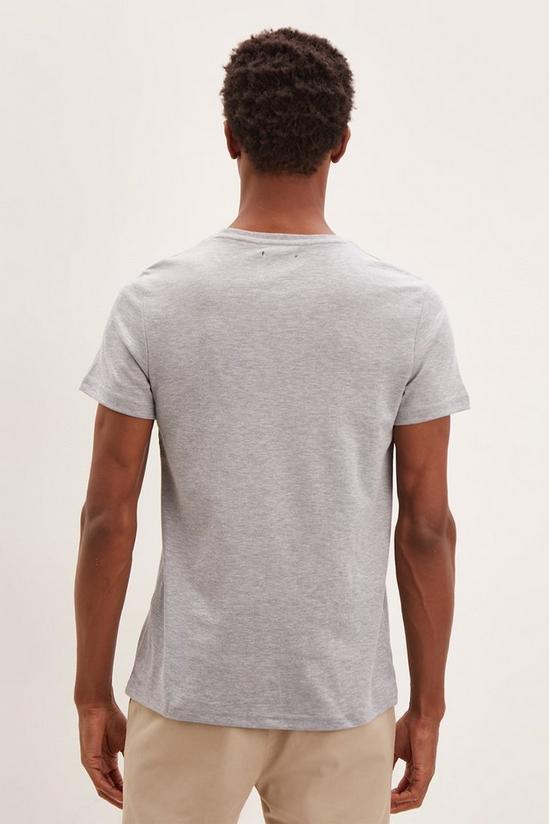 Burton Grey Colour Block T-shirt 3