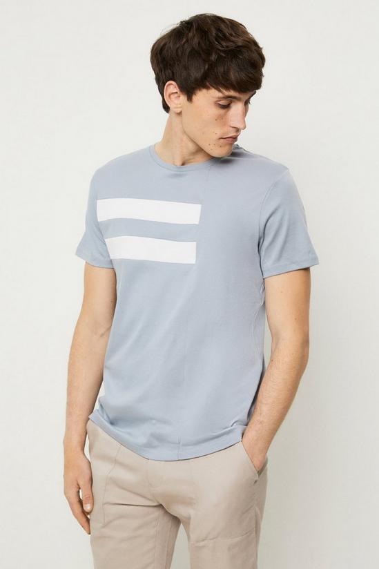 Burton Ss Slim Asymmetric Stripe T-shirt 2