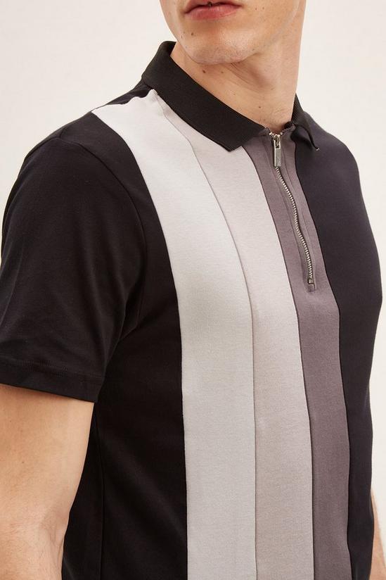 Burton Vertical Ombre Stripe Polo Shirt 4