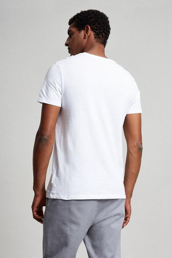 Burton Slim Fit White T-Shirt 3