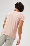 Burton Short Sleeve Coral Pink Crew Neck T Shirt thumbnail 3