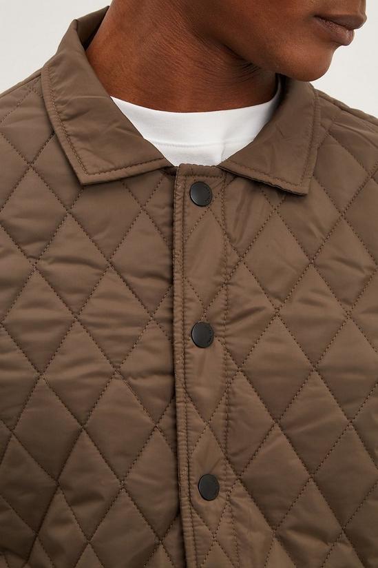 Burton Snap Front Quilted Jacket 4