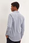 Burton Relaxed Fit Blue And Navy Gingham Shirt thumbnail 3