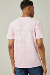 Burton Pink Oversized 137 Floral Print T-shirt thumbnail 1