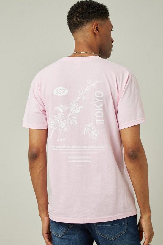 Burton Pink Oversized 137 Floral Print T-shirt 1