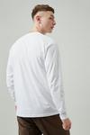 Burton White Long Sleeve Symbol Print T-shirt thumbnail 3