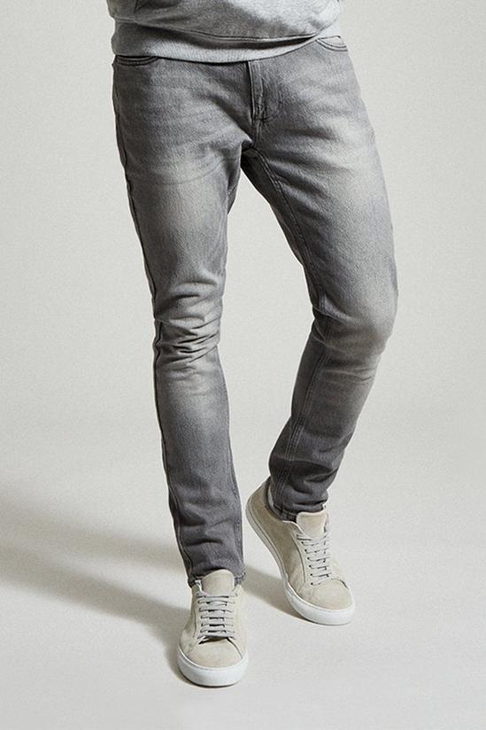 Burton Skinny Mid Grey Jeans 1