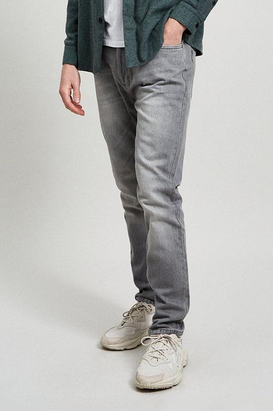 Burton Tapered Mid Grey Jeans 1