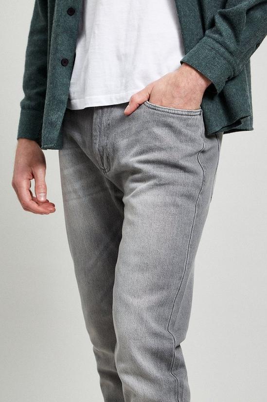 Burton Tapered Mid Grey Jeans 4