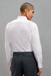 Burton Pink Slim Fit Long Sleeve Easy Iron Shirt thumbnail 3