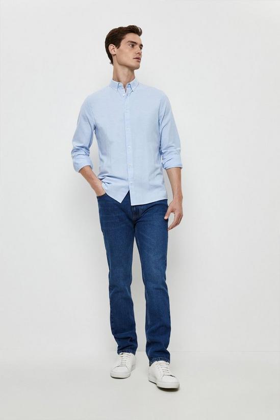 Burton Slim Fit Mid Blue Jeans 2