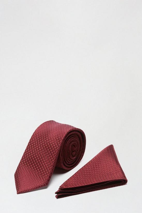Burton 1904 Texture Silk Tie Set 1