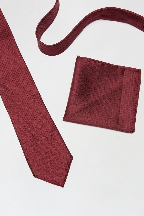 Burton 1904 Texture Silk Tie Set 3