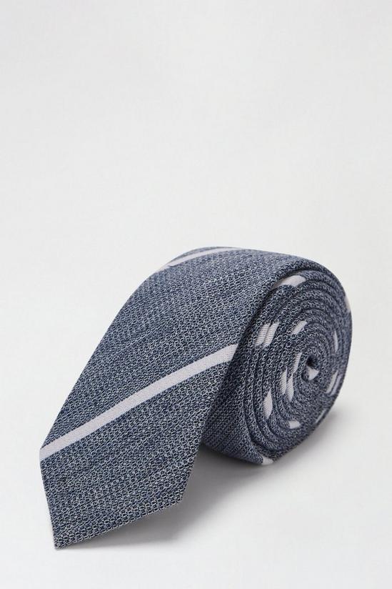 Burton 1904 Textured Stripe Tie 1