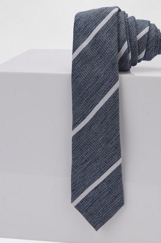 Burton 1904 Textured Stripe Tie 2
