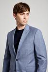 Burton Premium Light Blue Texture Wool Jacket thumbnail 4