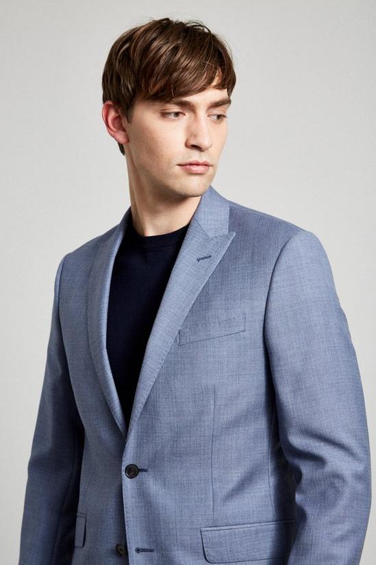 Burton Premium Light Blue Texture Wool Jacket 4