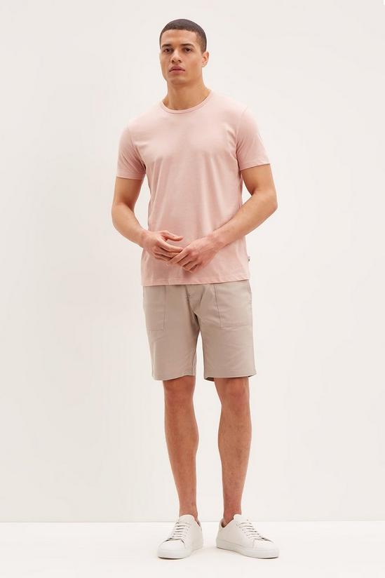 Burton Slim Fit Coral Pink T-Shirt 2