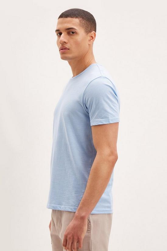 Burton Chambray Blue T-shirt 1