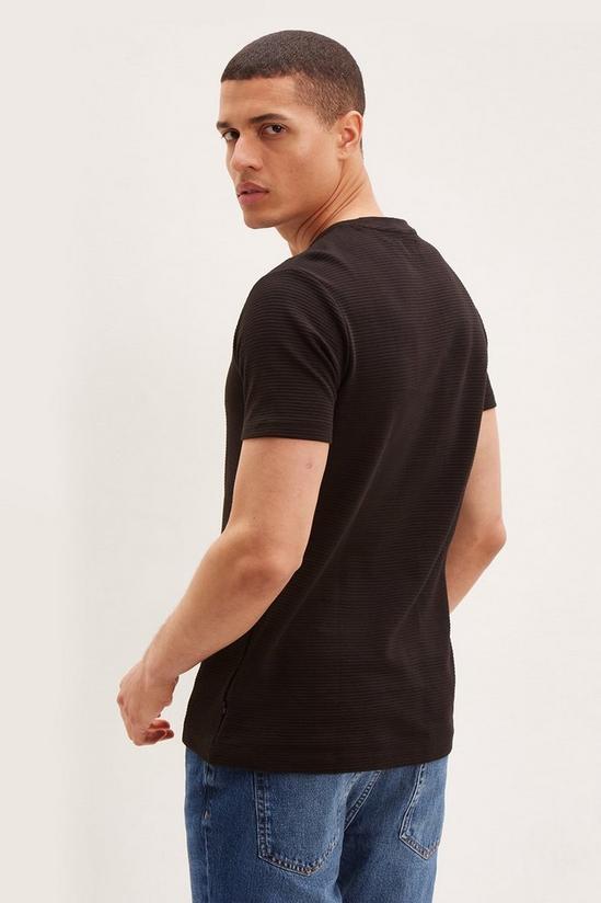 Burton Black Textured T-shirt 3