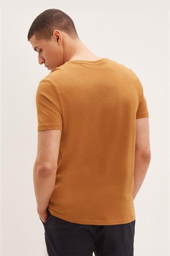 Burton Regular Fit Rust T-Shirt 3