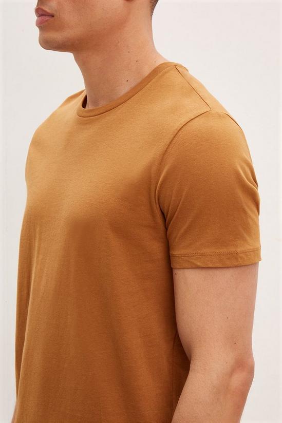 Burton Regular Fit Rust T-Shirt 4