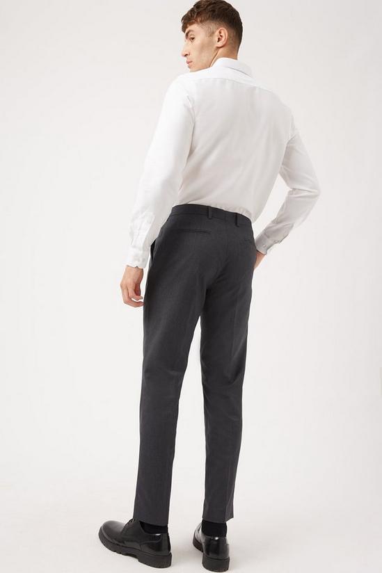 Burton Slim Grey Texture Trouser 3