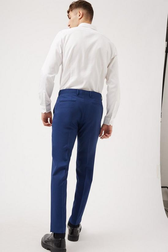 Burton Slim Cobalt Tuxedo Trouser 3