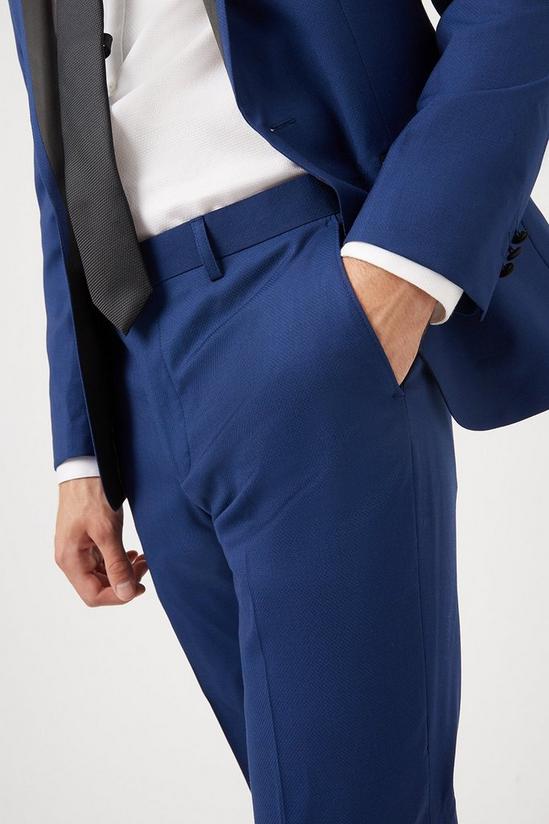 Burton Slim Cobalt Tuxedo Trouser 4