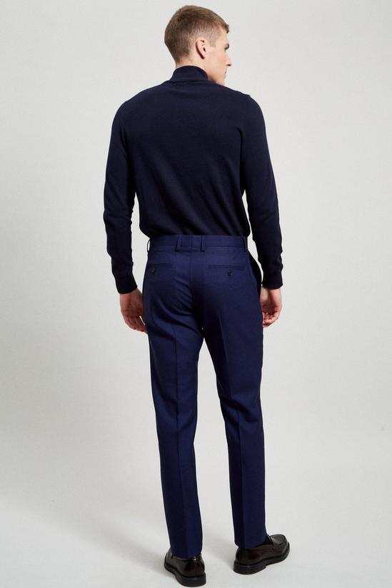 Burton Slim Fit Royal Blue Merino Wool Trouser 3