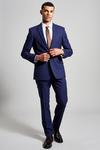 Burton Skinny Fit Royal Blue Merino Wool Trousers thumbnail 1