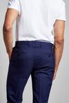 Burton Skinny Fit Royal Blue Merino Wool Trousers thumbnail 6