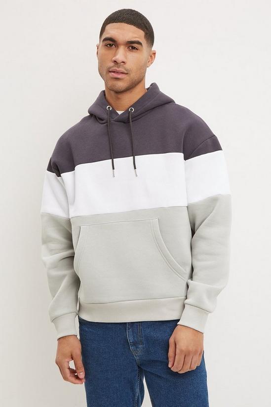 Burton Relaxed Fit Curve Blocking Hoodie 2