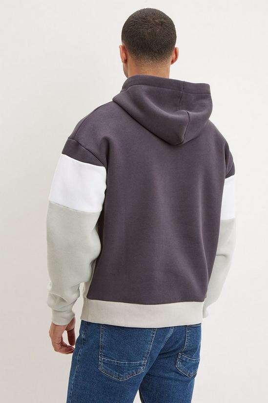 Burton Relaxed Fit Curve Blocking Hoodie 3