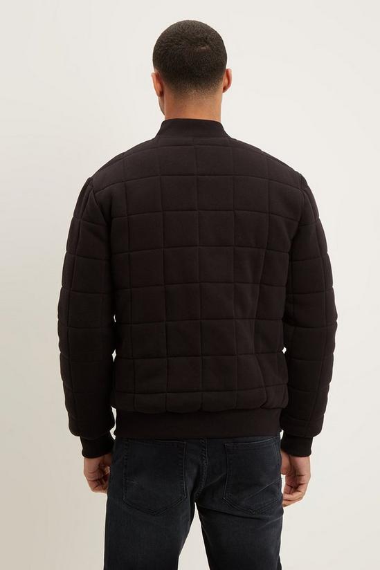 Burton Long Sleeve Quilted Bomber Jacket 3
