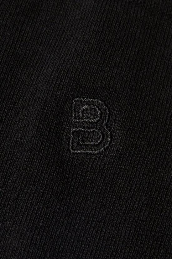 Burton 10 Pack Black B Logo Embroidered Socks 3
