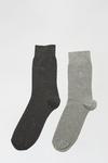 Burton 10 Pack Grey Socks thumbnail 1