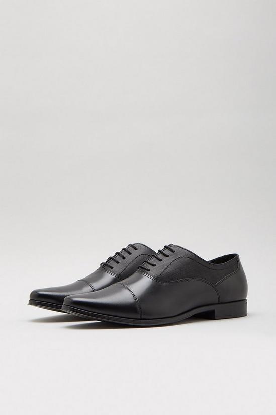 Burton Leather Toe Cap Oxford Shoes 2