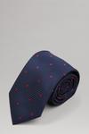 Burton Navy And Red Spot Wide Tie thumbnail 1