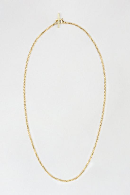 Burton Gold Necklace With Bar 1